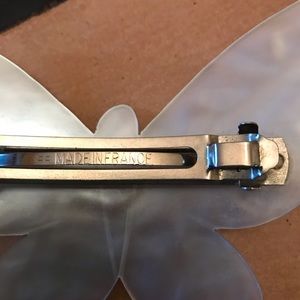 made in France Accessories - French plastic butterfly barrette made in France Accessories - French plastic butterfly barrette